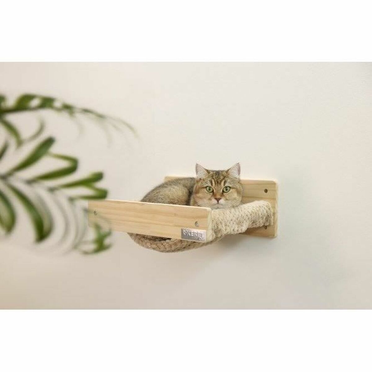 Cat Bed Kerbl TIMBER Beige