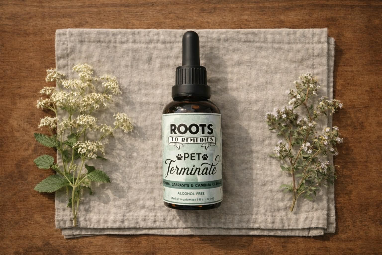 PET "TERMINATE" PARASITE & CANDIDA CLEANSE EXTRACT