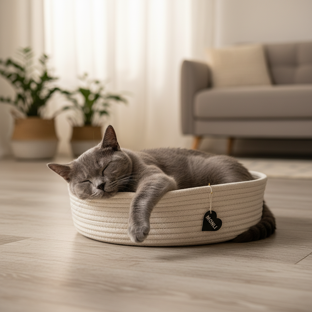 Handcrafted Pet Bed | Recycled